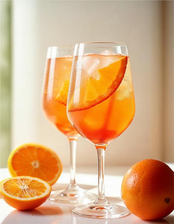 Aperol spritz | Apéritivo mobiele cocktailbar ready to serve